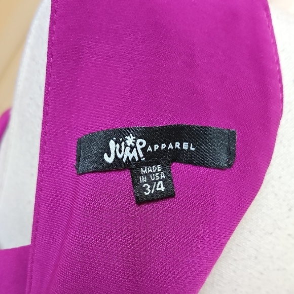 Jump Apparel Magenta Halter Neck Evening Gown – Size 3/4 - Picture 11 of 11